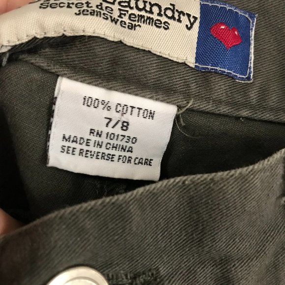 French Laundry Cargo Mid Rise Shorts 7/8 - Picture 8 of 8